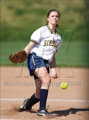 Thumbnail 3 in Simsbury @ Newtown (CIAC Class LL 2nd round) photogallery.
