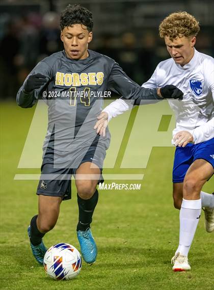 Thumbnail 1 in Southwestern Randolph vs. Clinton (NCHSAA 2A Final) photogallery.