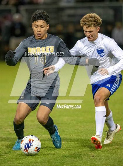 Thumbnail 3 in Southwestern Randolph vs. Clinton (NCHSAA 2A Final) photogallery.
