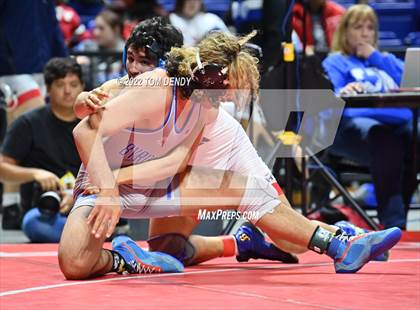 Thumbnail 1 in UIL State Championships - 6A 170lb Final photogallery.