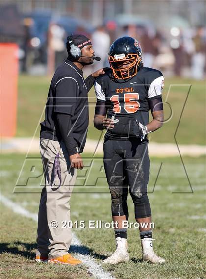 Thumbnail 1 in Eleanor Roosevelt @ DuVal (MPSSAA 4A South Semifinal) photogallery.