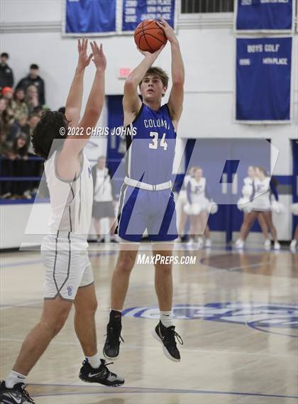Thumbnail 2 in Freeburg vs. Columbia (Freeburg Columbia Holliday Tournament) photogallery.