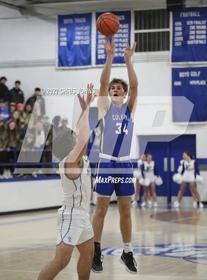 Thumbnail 3 in Freeburg vs. Columbia (Freeburg Columbia Holliday Tournament) photogallery.