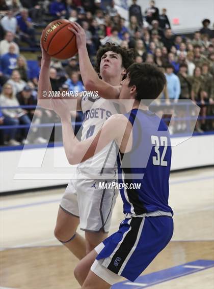 Thumbnail 2 in Freeburg vs. Columbia (Freeburg Columbia Holliday Tournament) photogallery.
