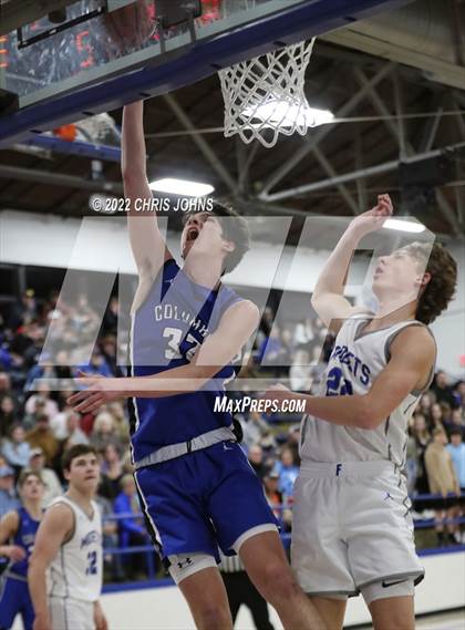 Thumbnail 1 in Freeburg vs. Columbia (Freeburg Columbia Holliday Tournament) photogallery.