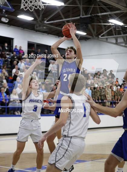 Thumbnail 3 in Freeburg vs. Columbia (Freeburg Columbia Holliday Tournament) photogallery.