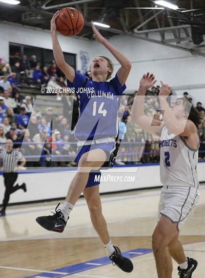 Thumbnail 3 in Freeburg vs. Columbia (Freeburg Columbia Holliday Tournament) photogallery.