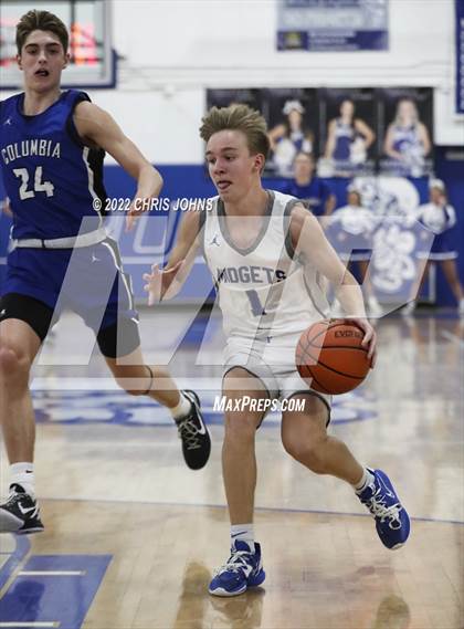 Thumbnail 2 in Freeburg vs. Columbia (Freeburg Columbia Holliday Tournament) photogallery.