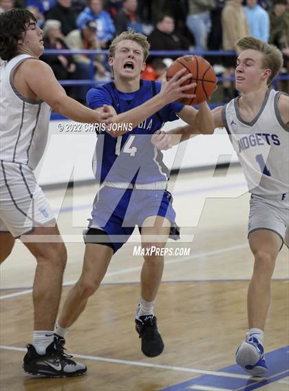 Thumbnail 3 in Freeburg vs. Columbia (Freeburg Columbia Holliday Tournament) photogallery.