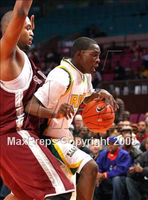 Thumbnail 2 in Rice vs. St. Benedict's Prep (Nike Super 6 @ the Garden) photogallery.