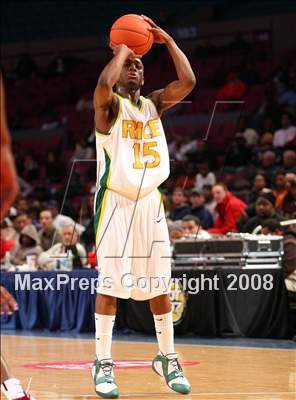 Thumbnail 3 in Rice vs. St. Benedict's Prep (Nike Super 6 @ the Garden) photogallery.