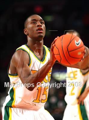 Thumbnail 1 in Rice vs. St. Benedict's Prep (Nike Super 6 @ the Garden) photogallery.