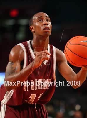 Thumbnail 2 in Rice vs. St. Benedict's Prep (Nike Super 6 @ the Garden) photogallery.