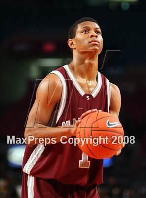 Thumbnail 2 in Rice vs. St. Benedict's Prep (Nike Super 6 @ the Garden) photogallery.