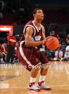 Thumbnail 1 in Rice vs. St. Benedict's Prep (Nike Super 6 @ the Garden) photogallery.