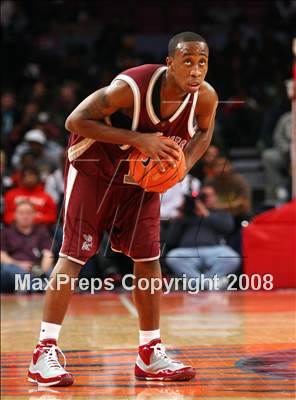 Thumbnail 2 in Rice vs. St. Benedict's Prep (Nike Super 6 @ the Garden) photogallery.