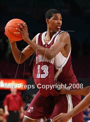 Thumbnail 3 in Rice vs. St. Benedict's Prep (Nike Super 6 @ the Garden) photogallery.