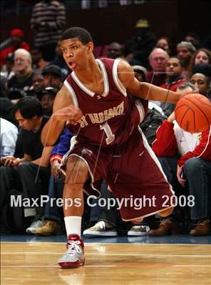 Thumbnail 3 in Rice vs. St. Benedict's Prep (Nike Super 6 @ the Garden) photogallery.