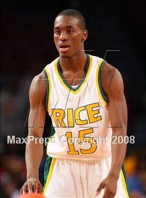 Thumbnail 2 in Rice vs. St. Benedict's Prep (Nike Super 6 @ the Garden) photogallery.