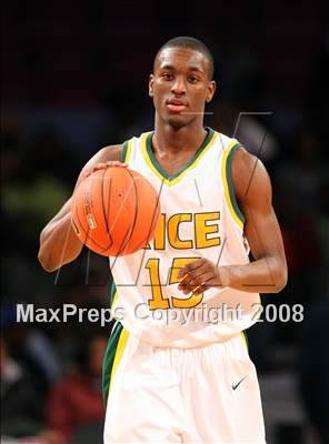 Thumbnail 3 in Rice vs. St. Benedict's Prep (Nike Super 6 @ the Garden) photogallery.