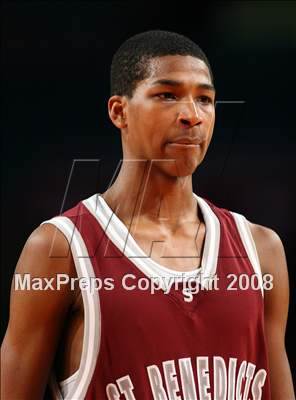 Thumbnail 1 in Rice vs. St. Benedict's Prep (Nike Super 6 @ the Garden) photogallery.