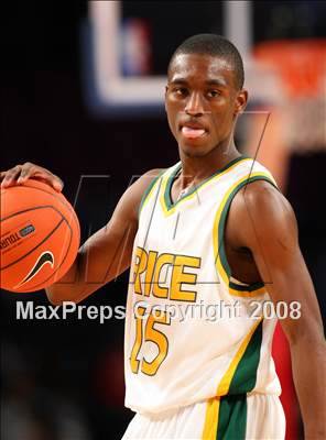 Thumbnail 3 in Rice vs. St. Benedict's Prep (Nike Super 6 @ the Garden) photogallery.
