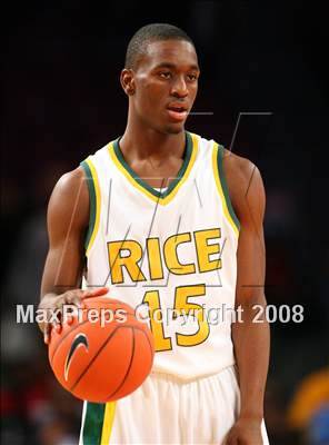Thumbnail 1 in Rice vs. St. Benedict's Prep (Nike Super 6 @ the Garden) photogallery.