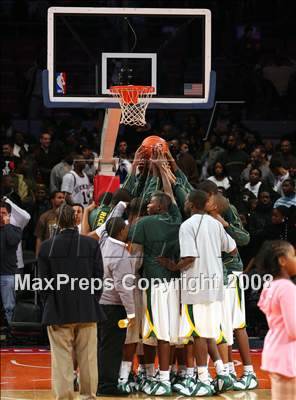 Thumbnail 3 in Rice vs. St. Benedict's Prep (Nike Super 6 @ the Garden) photogallery.