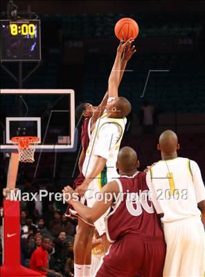 Thumbnail 3 in Rice vs. St. Benedict's Prep (Nike Super 6 @ the Garden) photogallery.