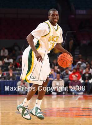 Thumbnail 3 in Rice vs. St. Benedict's Prep (Nike Super 6 @ the Garden) photogallery.