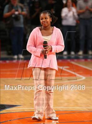 Thumbnail 2 in Rice vs. St. Benedict's Prep (Nike Super 6 @ the Garden) photogallery.