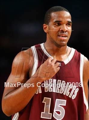 Thumbnail 1 in Rice vs. St. Benedict's Prep (Nike Super 6 @ the Garden) photogallery.
