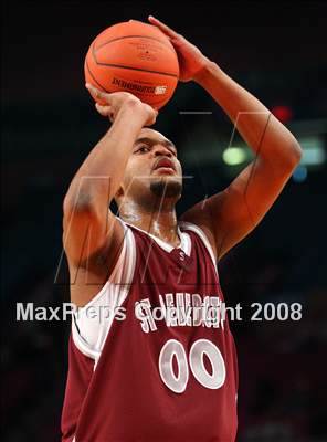 Thumbnail 3 in Rice vs. St. Benedict's Prep (Nike Super 6 @ the Garden) photogallery.