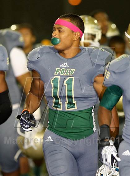 Thumbnail 2 in Clovis North @ Long Beach Poly (CIF SoCal Regional D1 Final) photogallery.