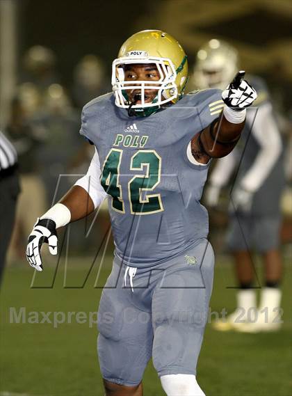 Thumbnail 2 in Clovis North @ Long Beach Poly (CIF SoCal Regional D1 Final) photogallery.