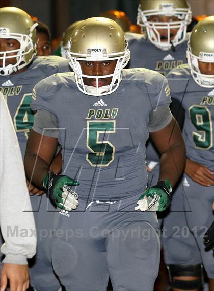 Thumbnail 2 in Clovis North @ Long Beach Poly (CIF SoCal Regional D1 Final) photogallery.
