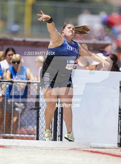 Thumbnail 3 in Class 5 Shot Put (MSHSAA State Championship) photogallery.