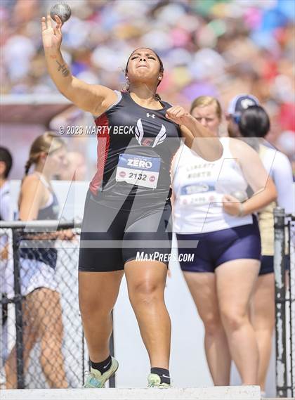 Thumbnail 1 in Class 5 Shot Put (MSHSAA State Championship) photogallery.