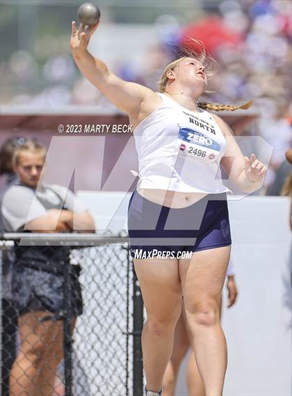 Thumbnail 3 in Class 5 Shot Put (MSHSAA State Championship) photogallery.