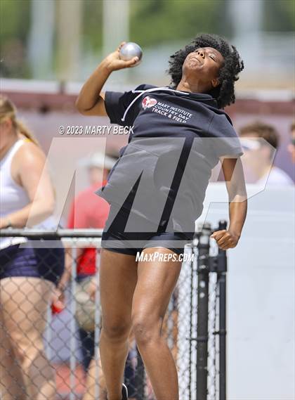 Thumbnail 2 in Class 5 Shot Put (MSHSAA State Championship) photogallery.