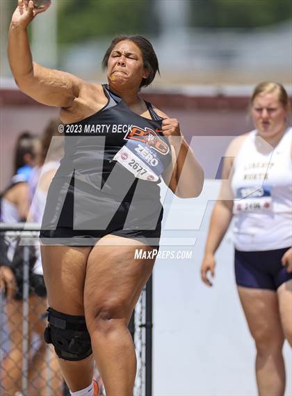 Thumbnail 2 in Class 5 Shot Put (MSHSAA State Championship) photogallery.