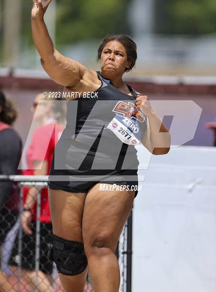 Thumbnail 1 in Class 5 Shot Put (MSHSAA State Championship) photogallery.