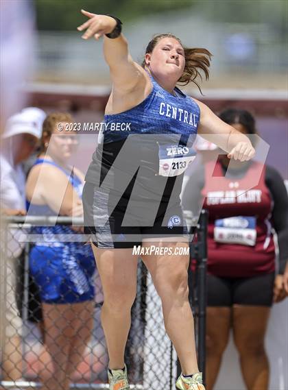 Thumbnail 1 in Class 5 Shot Put (MSHSAA State Championship) photogallery.
