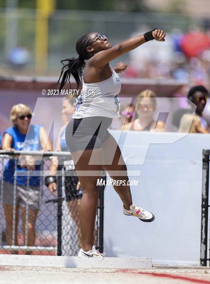 Thumbnail 1 in Class 5 Shot Put (MSHSAA State Championship) photogallery.