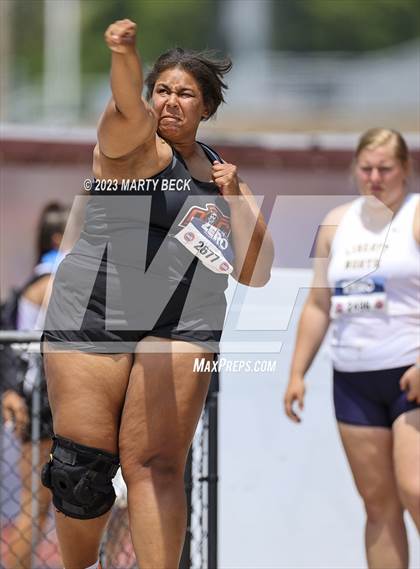 Thumbnail 3 in Class 5 Shot Put (MSHSAA State Championship) photogallery.