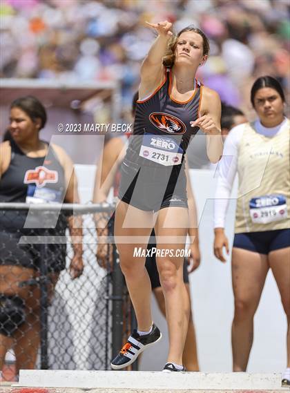 Thumbnail 3 in Class 5 Shot Put (MSHSAA State Championship) photogallery.