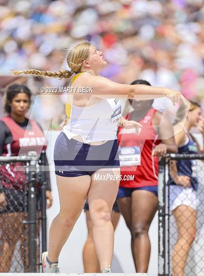 Thumbnail 2 in Class 5 Shot Put (MSHSAA State Championship) photogallery.