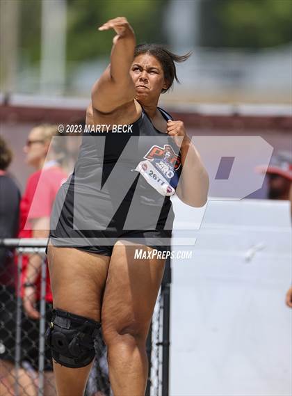 Thumbnail 2 in Class 5 Shot Put (MSHSAA State Championship) photogallery.