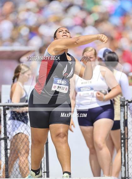 Thumbnail 1 in Class 5 Shot Put (MSHSAA State Championship) photogallery.