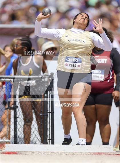 Thumbnail 2 in Class 5 Shot Put (MSHSAA State Championship) photogallery.